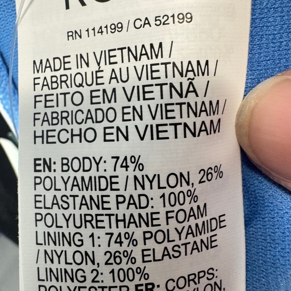 Roxy Love the 360 Bra D Cup Blue - Picture 12 of 12